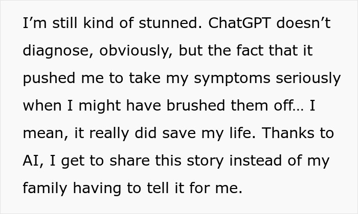 Person Vents About Their Symptoms To ChatGPT On A Whim, Ends Up Avoiding A Heart Attack