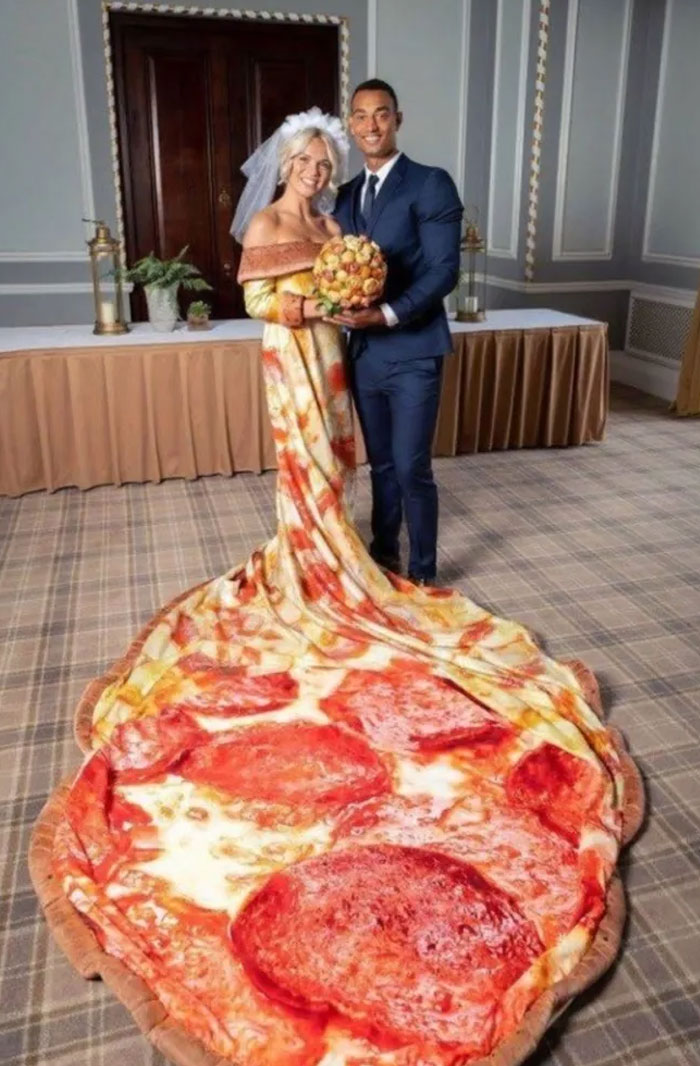 Vestido de pizza