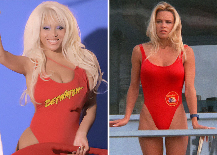 Pamela Anderson Reacts to Beyoncé's Halloween Tribute as 'Barb Wire': "Don't Call Me Bey"