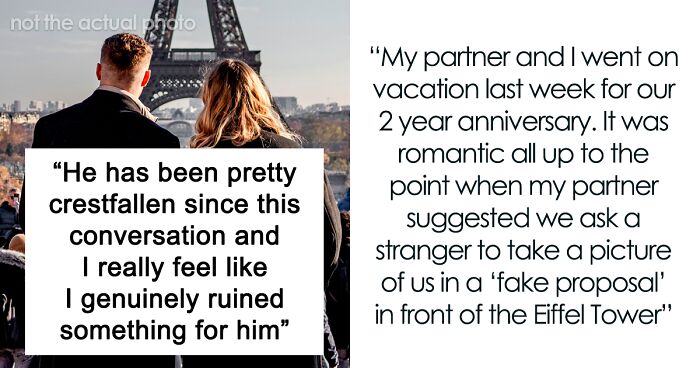 Woman’s Heart Sinks Thinking BF Wanted To Propose In Paris And Finding Out It Was Fake