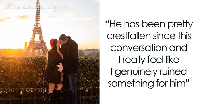 Man Wants To Fake A Proposal In Front Of The Eiffel Tower, Sulks After His GF Refuses