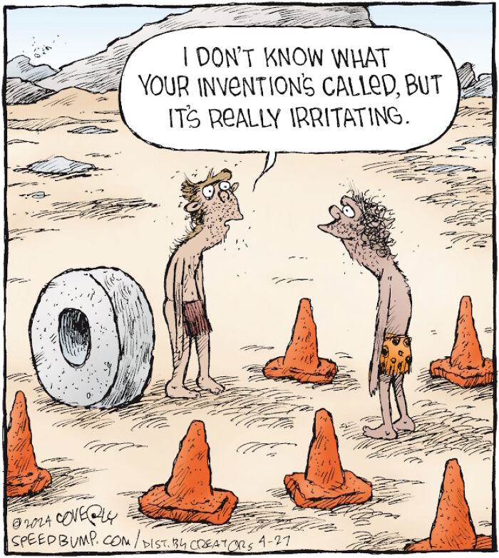 The Art Of Laughing At Life: Dave Coverly's "Speed Bump" (32 New Pics)