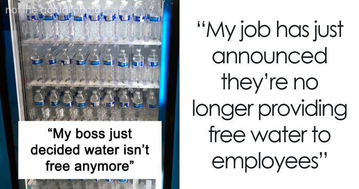 “Pretty Sure That’s Illegal”: People React To Company No Longer Providing Free Water To Employees