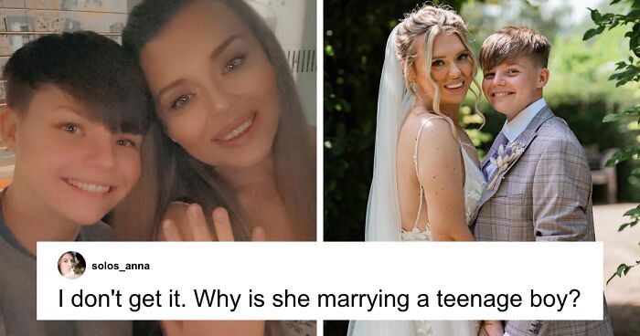 Bride Trolled For Marrying Someone Who Looks Like A “Schoolboy,” Says People Find It “Disgusting”