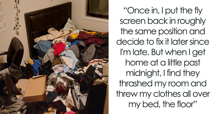 20YO Finds His Room Trashed By Parents After ‘Breaking’ Inside Because Of Losing His Keys