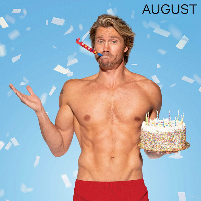 Chad Michael Murray Strips Down For Hot 2025 Calendar: "My Goodness, How Well Has He Aged"