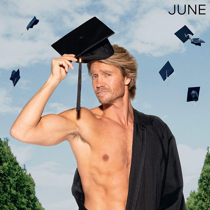 Chad Michael Murray Strips Down For Hot 2025 Calendar: "My Goodness, How Well Has He Aged"