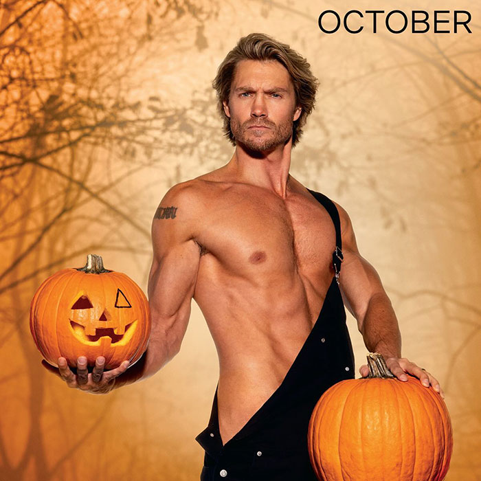 Chad Michael Murray Strips Down For Hot 2025 Calendar: "My Goodness, How Well Has He Aged"