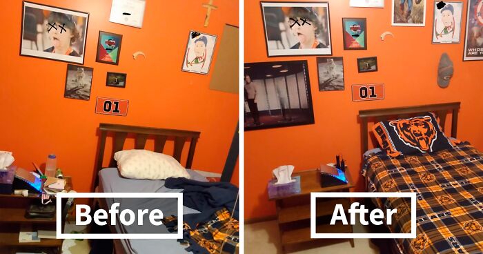 People Who Cleaned Their “Depression Rooms” That Bothered Them Shared 49 Pics Of Their Results