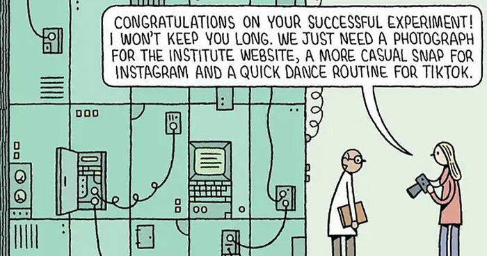 “I Love Making People Laugh”: 40 Humorous Comics By Tom Gauld (New Pics)