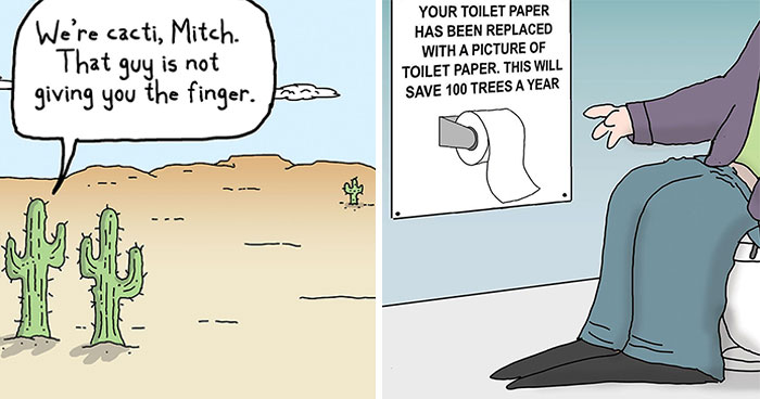 33 Comics With Unexpected Twists, By Dave Blazek