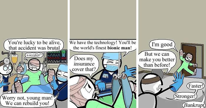 Comics By This Artist Are Full Of Silly Humor And Unexpected Endings (25 Pics)