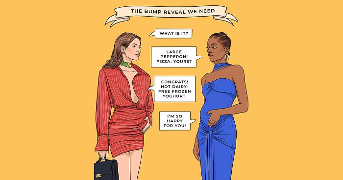 25 Illustrations By Lainey Molnar That Challenge Societal Norms Surrounding Femininity, Body Image, And More (New Pics)