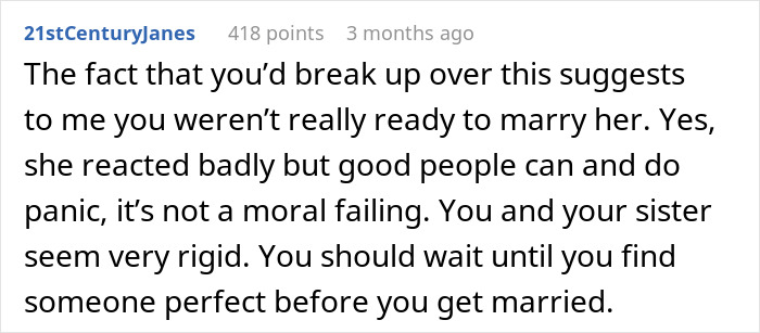 Guy Loses All Respect For Fiancée After Her Reaction To Fire: "Screaming That We're Going To Die"