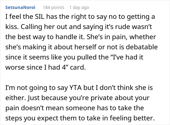 "[Am I The Jerk] For Telling My SIL That I’ve Had 4 Miscarriages When She Said I Didn’t Understand Her Loss?"