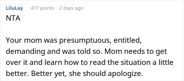 MIL Fumes After Realizing DIL Won’t Cater To Her Unannounced Visit On Vacation