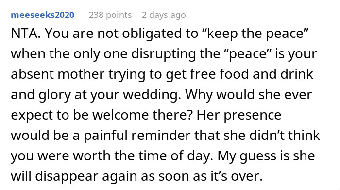 "I Didn't Want Her There": Groom Refuses To Let Ignorant Mom Attend His Wedding, Drama Ensues