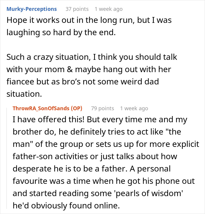 Lady's Kids In Their 30s Find It Hilarious That Her 24YO Fiancé Expects Them To Call Him Dad