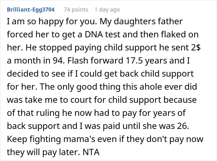 Man Never Paid Child Support, Years Later Begs Ex To Forgive $65K Debt, She Just Laughs At Him