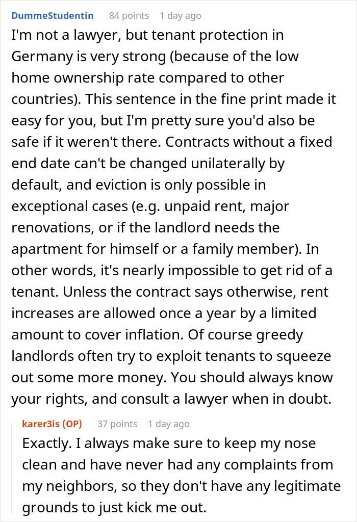 “You Should've Read The Fine Print Before You Signed”: Landlord Fails To Pull One Over On Tenant