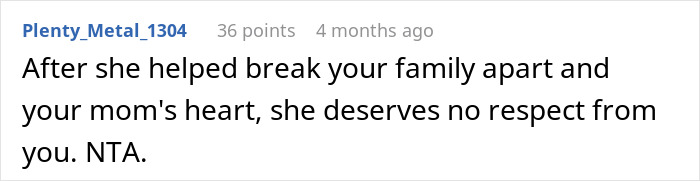 Teen Finally Explodes At Dad’s Mistress Turned Wife For Forcing Him To Join Her “Happy” Family