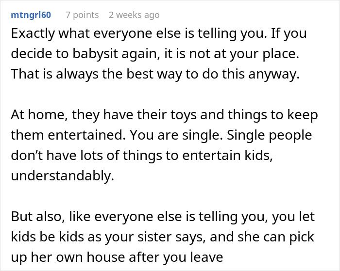 Kids Completely Wreck Aunt’s Apartment, Mom Gets Defensive When She Loses Her Free Babysitter