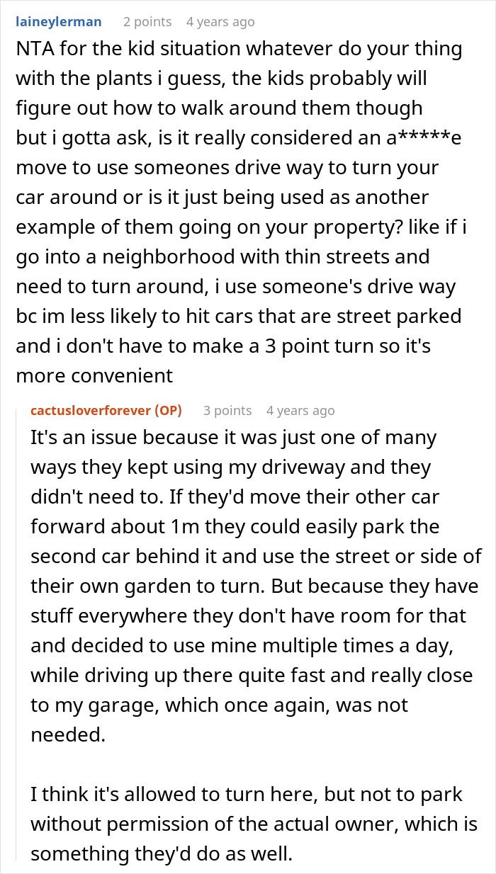 “WIBTA For Planting Prickly Bushes In My Front Yard To Keep The Neighbors’ Kids From My Property?”