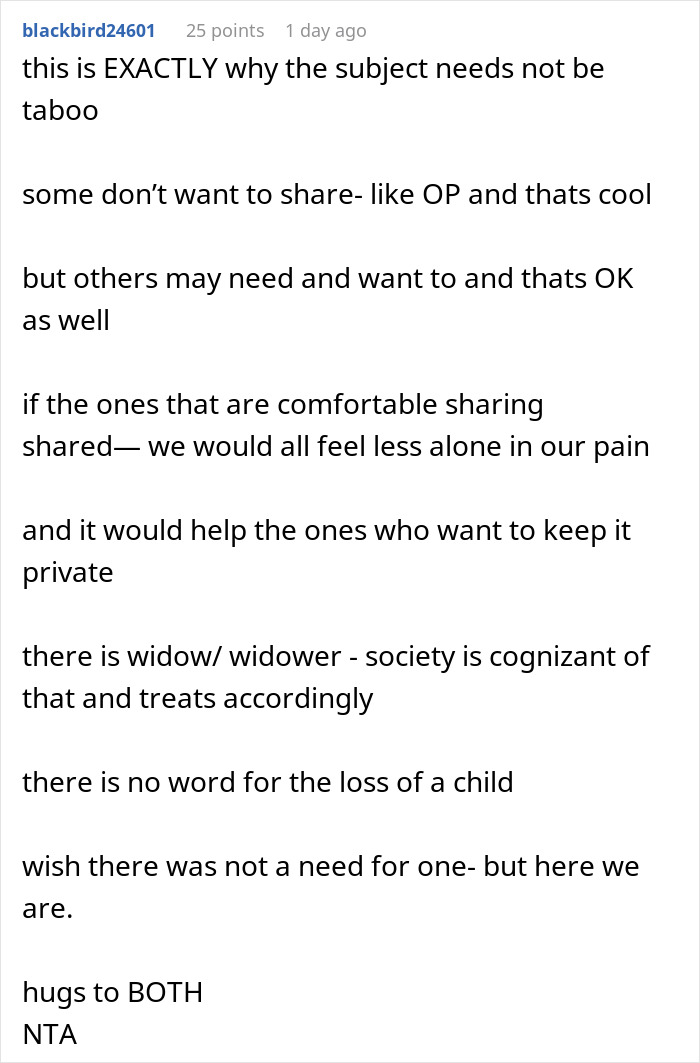 "[Am I The Jerk] For Telling My SIL That I’ve Had 4 Miscarriages When She Said I Didn’t Understand Her Loss?"