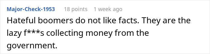 Boomer Complains About People Getting “Free Money,” Blows Up When Given The Facts