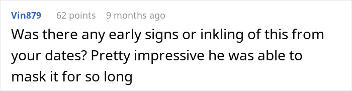 Comment discussing signs from dates and ability to mask interests in Japanese culture.