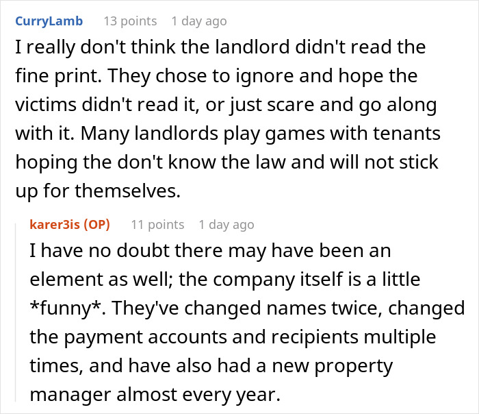 “You Should've Read The Fine Print Before You Signed”: Landlord Fails To Pull One Over On Tenant