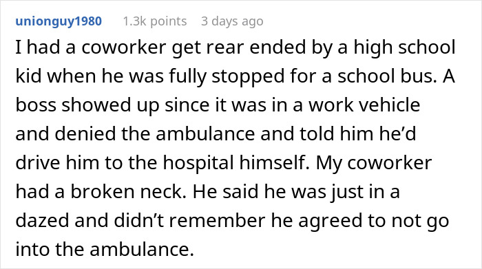 “I Just Saved A Guys Life And His Boss Is Upset We Called Him An Ambulance”