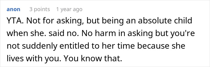 “AITA For Kicking My Sister Out After She Refused To Babysit My Son?”