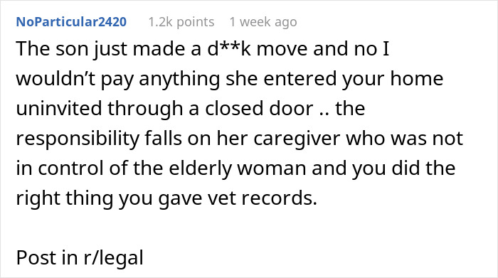 “WIBTA For Not Wanting To Pay For Someone’s Medical Bills After My Dog Bit Them?”