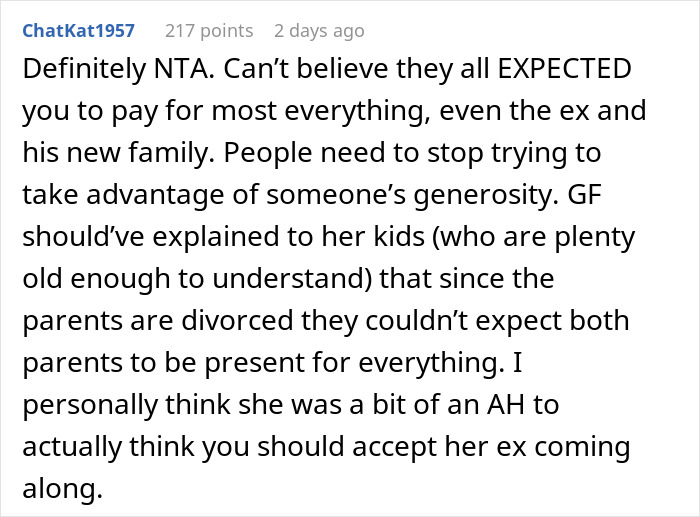 “Out Of Her Mind”: GF Expects BF To Pay For Her Kids And Her Ex’s Family To Take A Trip To Disney