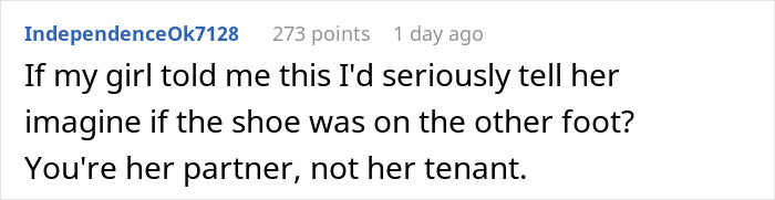 Man Draws The Line At Girlfriend's Insane Rent Request: “She Says I’m Just Making Excuses”