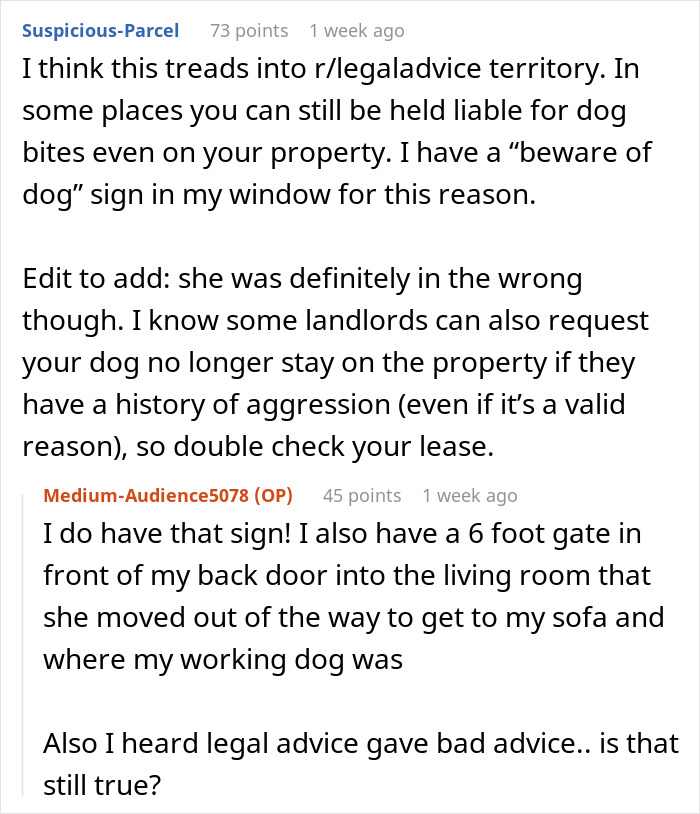 “WIBTA For Not Wanting To Pay For Someone’s Medical Bills After My Dog Bit Them?”