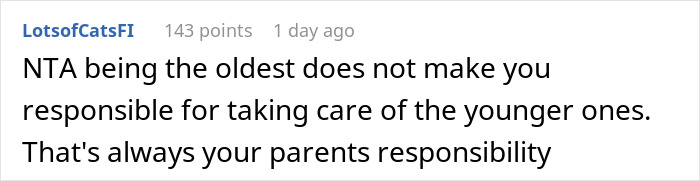 “AITA For Refusing To Babysit When My Parents Asked Because They Wouldn't Pay Me?”