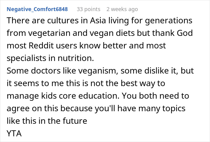 “AITA For Breaking My Children’s Vegan Diet Imposed On Them By My Ex?”