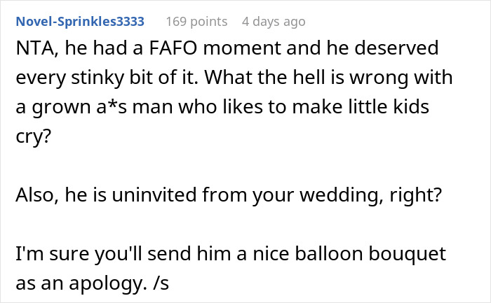 “AITAH For Using Fart Spray To Get My Uncle To Stop With His Cruel Prank?”