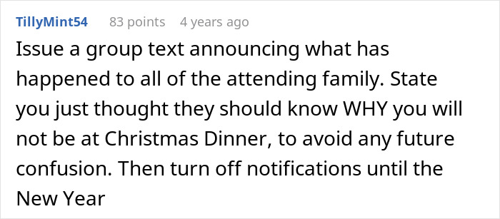 Lady Feels Devastated As MIL Kicks Her And Spouse Out Of Christmas Party In Favor Of Other Relatives