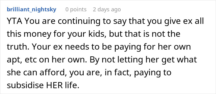 Wife Insists Husband Stop Supporting His Ex and Kids, He Turns To Internet For Advice