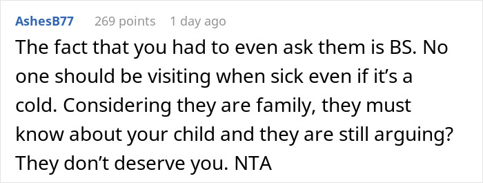 Family Refuses To Follow Simple Rule, Parent Cancels Thanksgiving: "I Was Overreacting"