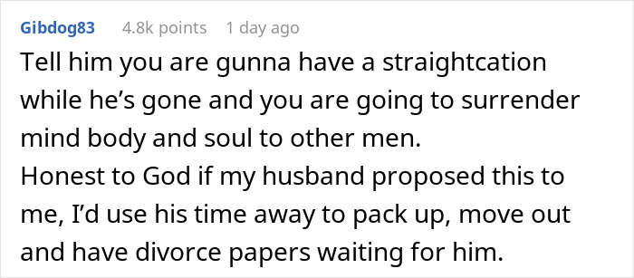 Man Pushes To Go On “Gaycation,” Insists He’s Not Gay, Wife’s Not Buying It