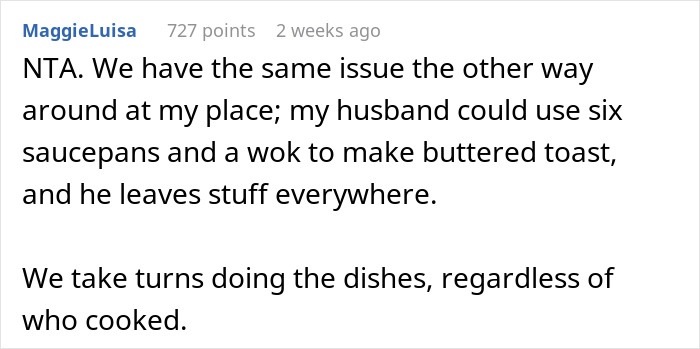 Husband Declares “You Cook, You Clean” Rule After Wife’s Pasta Tornado, Leaves Her Furious