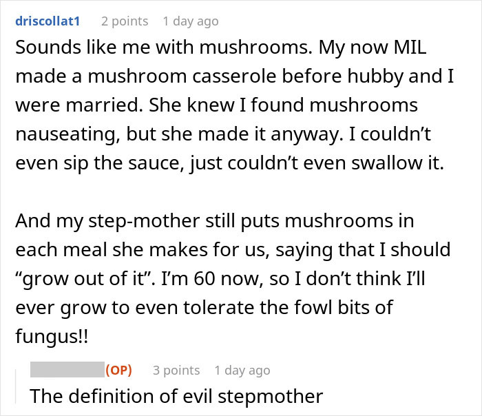 Mom Knows Daughter Can’t Eat Meat, Forces Her To Still Do It And Faces The Consequences