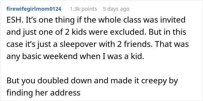 Mom Is Called Creepy And Unhinged: "Out Of Curiosity, I Easily Found Her Address"