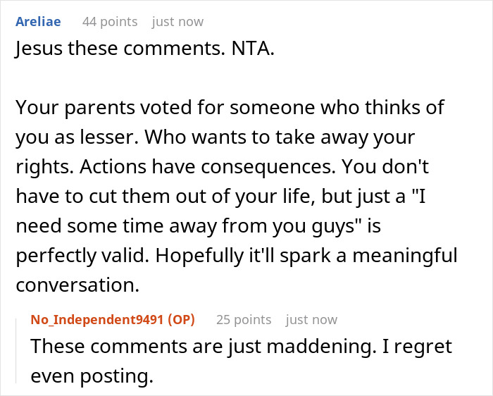 Man Is So Ashamed Of Parents’ Vote In Elections That He Doesn’t Want Them At His Swearing-In