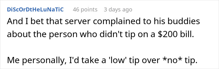 "Tipping Culture Has Gotten Out Of Hand": Waiter Rejects 12% Tip, Leaves Customer Confused