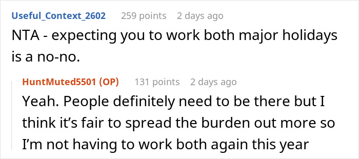 Mom Wants Coworker To Cover Her On Holiday Because She Doesn’t Have Kids, Gets A Reality Check